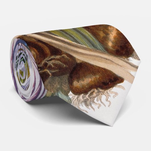 Blume Crocus Spring Botanische Blumenpracht Krawatte (Gerollt)