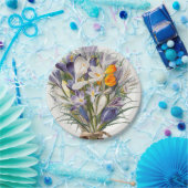 Blume Crocus Spring Botanische Blumenpracht Pappteller (Party)