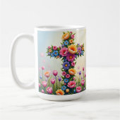 Blume Cross-Coffee Tasse (Links)