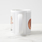 Blume Crown Forester Eichhörnchen Jumbo-Tasse (Rückseite)