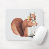 Blume Crown Forester Eichhörnchen Mousepad (Mit Mouse)