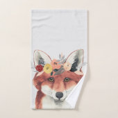 Blume Crown Forester Fox Badhandtuch Set (Handtuch)
