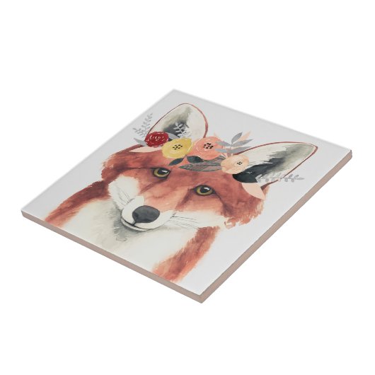 Blume Crown Forester Fox Fliese (Seite)