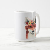 Blume Crown Forester Fox Kaffeetasse (VorderseiteRechts)