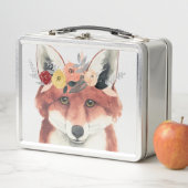 Blume Crown Forester Fox Metall Brotdose (Beispiel)