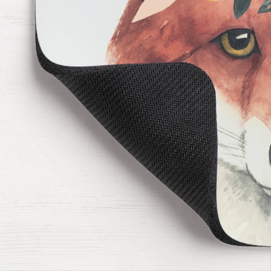 Blume Crown Forester Fox Mousepad (Ecke)