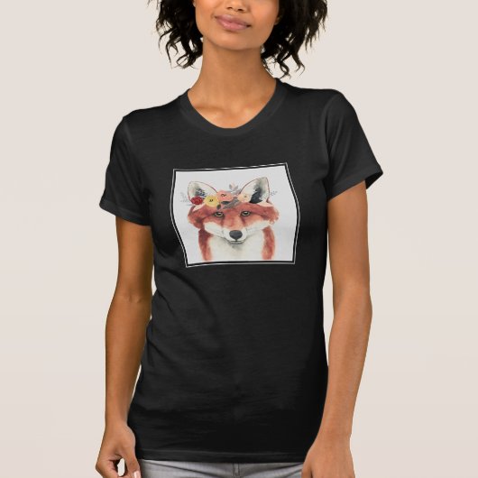 Blume Crown Forester Fox T-Shirt (Vorderseite)