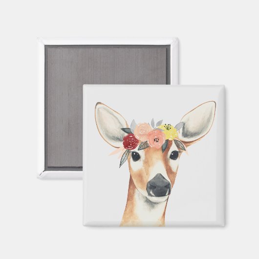 Blume Crown Forester Magnet (Vorderseite/Rückseite)