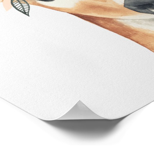 Blume Crown Forester Poster (Ecke)