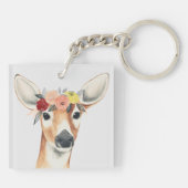 Blume Crown Forester Schlüsselanhänger (Rückseite)