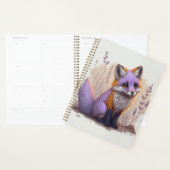 Blume Crown Fox Design Vintag Planer (Anzeige)