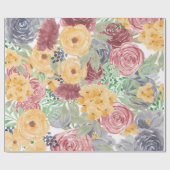 Blume Crown Geschenkpapier (Flach)