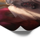 Blume Crown Lady Poster (Ecke)