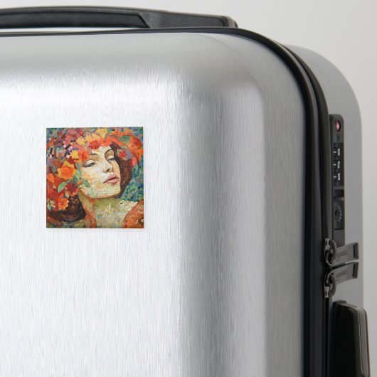 Blume Crown Mosaik Magnet (In Situ (Gepäck))