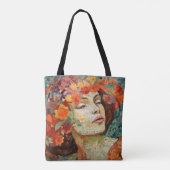 Blume Crown Mosaik Tasche (Rückseite)