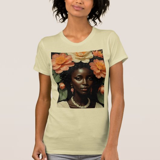 Blume Crown T-Shirt (Vorderseite)