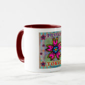 Blume-Cup "I LIEBE TOKYO" Tasse (Vorderseite Links)