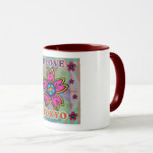 Blume-Cup "I LIEBE TOKYO" Tasse (VorderseiteRechts)