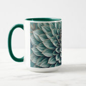 Blume Dahlia Aquamarines Aqua Ticino Tasse (Links)