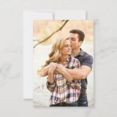 Blume Dahlia Bunch Save the Date (Rückseite)