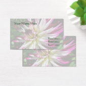 Blume Dahlia Business Card (Schreibtisch)