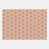 Blume Dahlia Colored Geschenkpapier Set (Vorderseite 2)