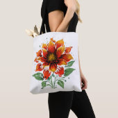 Blume Dahlia Tasche (Von Nahem)