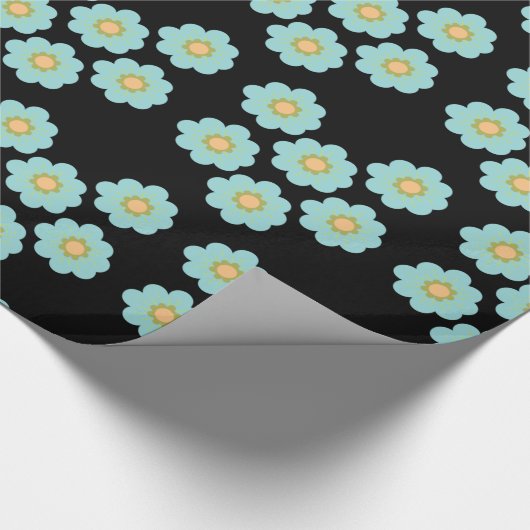 Blume Daisy Blossoms Geschenkpapier (Ecke)