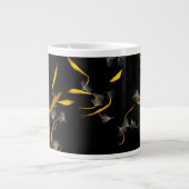 Blume - Daisy - Windstoß Jumbo-Tasse (Vorderseite)