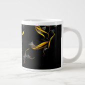 Blume - Daisy - Windstoß Jumbo-Tasse (Rechts)