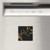 Blume - Daisy - Windstoß Magnet (In Situ (Geschirrspüler))