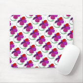 "Blume Dance" geteerter abstrakter Design Mousepad (Mit Mouse)