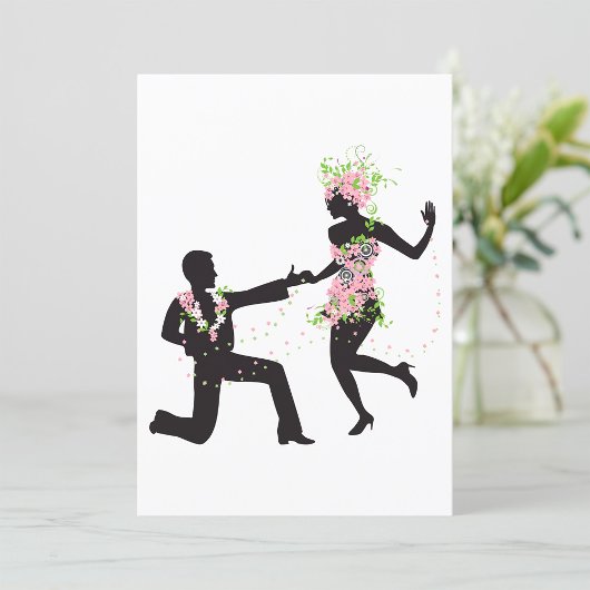 Blume Dancers Einladung