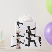 Blume Dancers Geschenkpapier