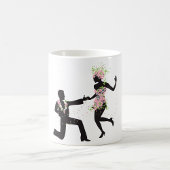 Blume Dancers Kaffeetasse