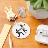 Blume Dancers Schlüsselanhänger