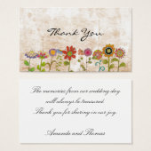 Blume danke (Vorne & Hinten)