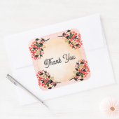 Blume Danke, dass ihr Aufkleber seid (Umschlag)