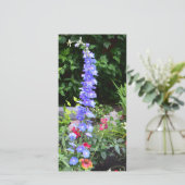 Blume Dankeskarte (Stehend Vorderseite)