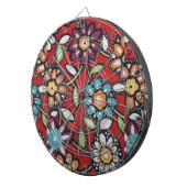 Blume-Dartboard Dartscheibe (Vorderseite rechts)