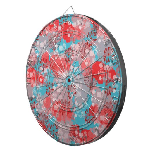 Blume Dartscheibe (Vorderseite rechts)