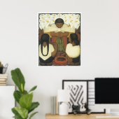 Blume Day, Diego Rivera Poster (Heimbüro)
