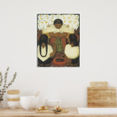 Blume Day, Diego Rivera Poster (Küche)