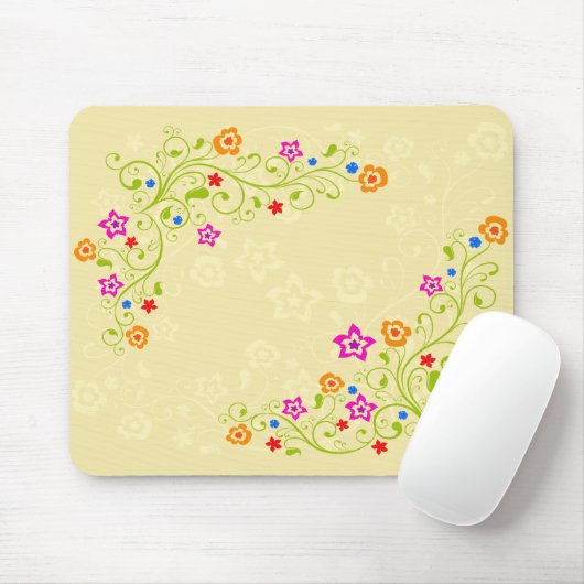 Blume Deco 1 Mousepad (Mit Mouse)