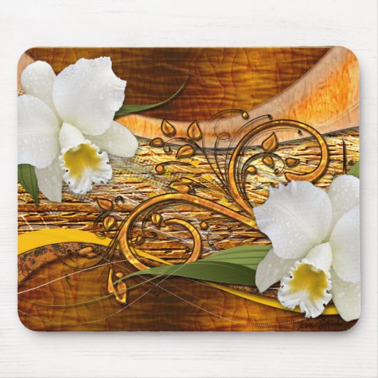 Blume Deco 3 Mousepad (Vorne)