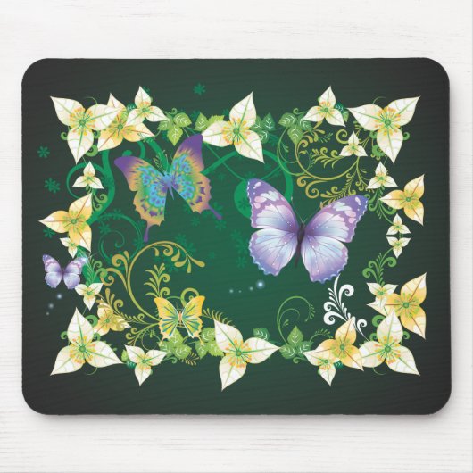 Blume Deco 4 Mousepad (Vorne)