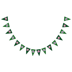 Blume Deco Garden Party Feier Wimpelkette