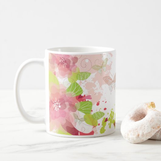 Blume Decor 16 Tasse (Mit Donut)