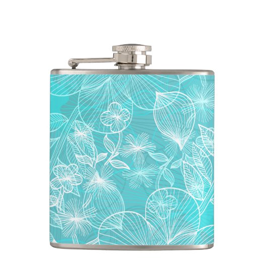 Blume Decor 25 Wrapped Flask Options Flachmann (Vorderseite)