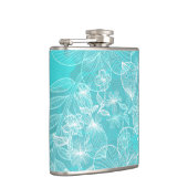 Blume Decor 25 Wrapped Flask Options Flachmann (Rechts)